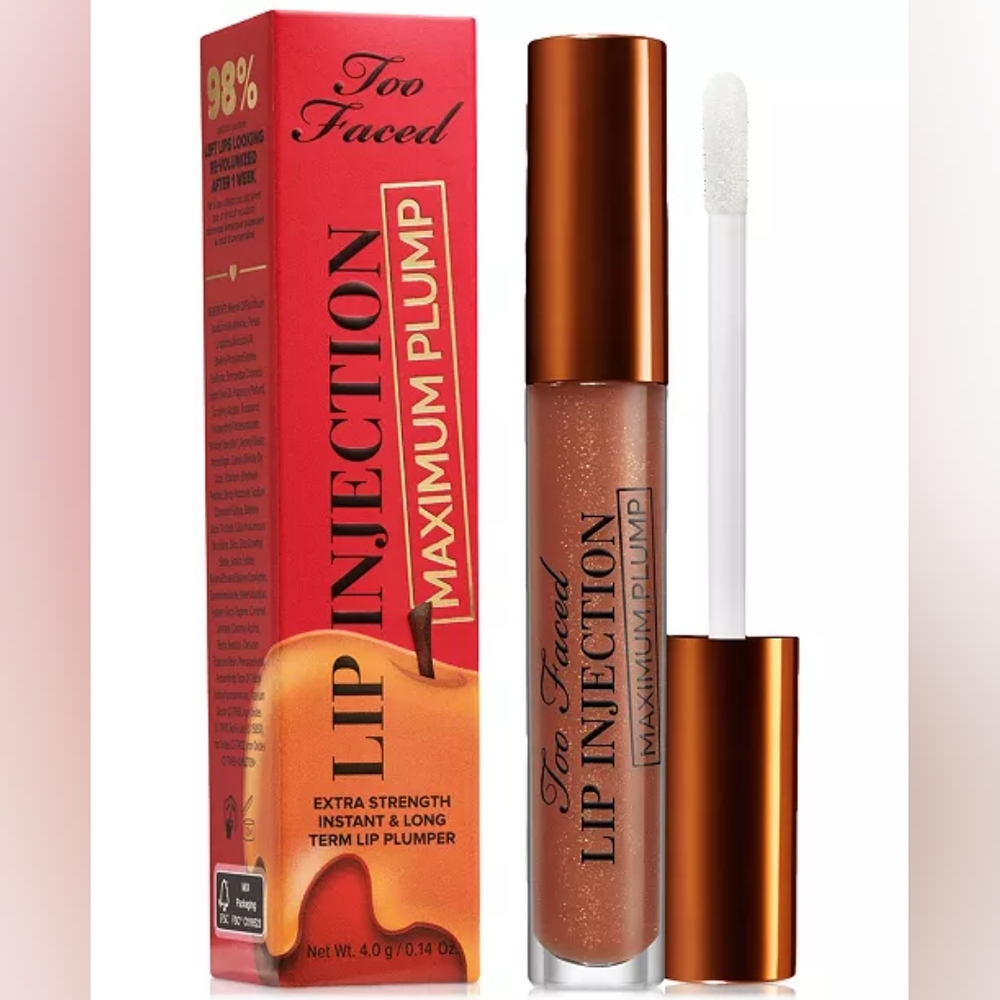 Too Faced Lip Injection Maximum Plump - Caramel Apple